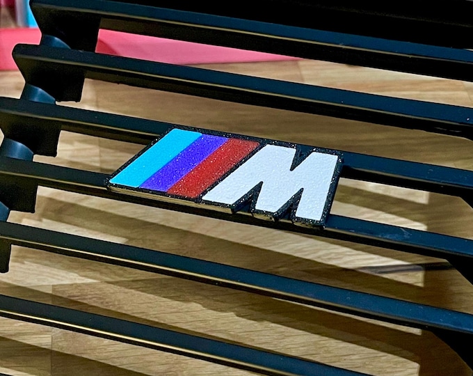 BMW E30 ///M-tech (3 color) Grill Badge