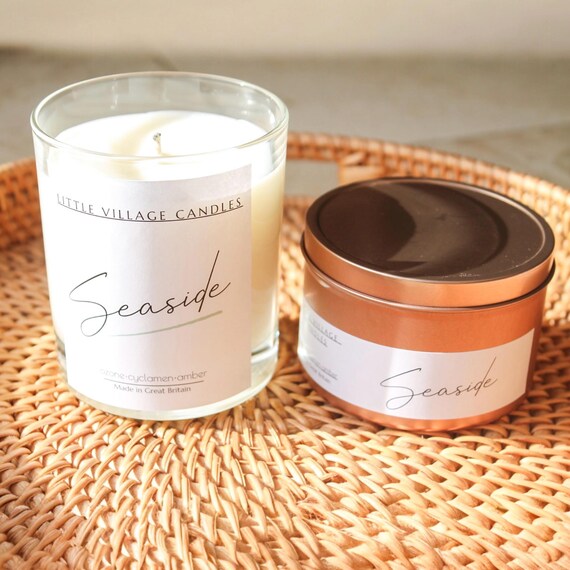 Ocean Scented Candle: Seaside Breeze Candle Gift
