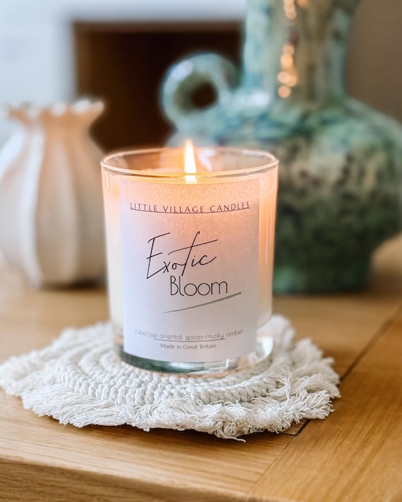 Exotic Bloom – Luxury Floral Scented Candle