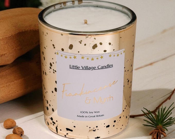 Featured listing image: Frankincense & Myrrh Christmas Candle