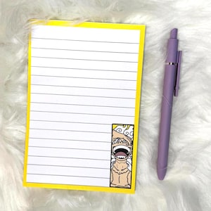 Luffy Gear 5 Notepad