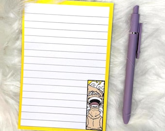 Anime Inspired Gear 5 Notepad