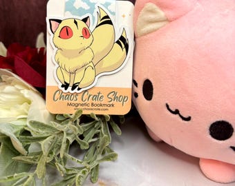 Kirara |  Anime Inspired Magnetic Bookmark,  Laminated