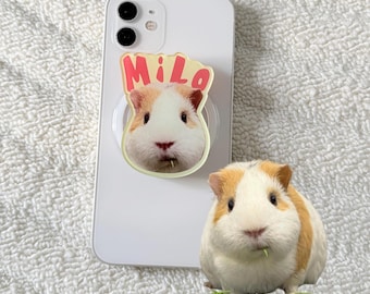 Personalized Phone Holder, Custom Name Resin Phone Stand