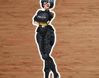 Pegatina de vinilo de alta calidad NSFW de Elena Marie Alvarez