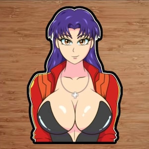 High Quality NSFW Misato Sticker