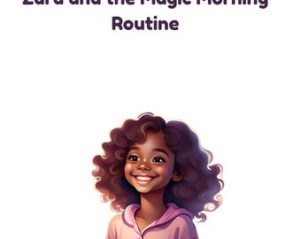 Zara Children’s Book & Printable Journal Bundle | 10 Page Digital Story + 4-Page Routine Journal | Instant Download PDF