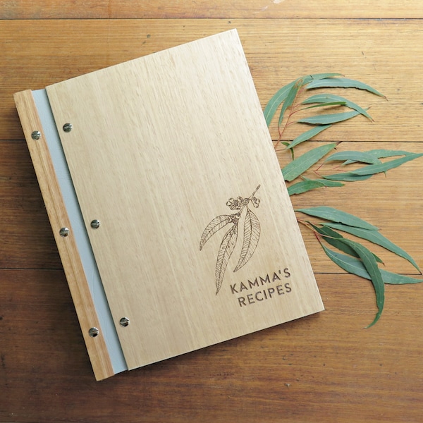 Custom Recipe Book, Personalised Cook Book, Shower Gift, Cookbook, Custom Kitchen Tea Gift