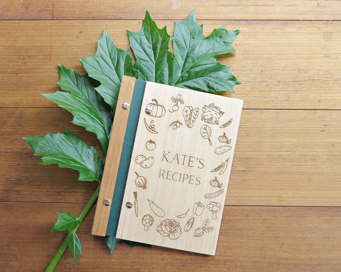 Kitchen Tea Recipe Book Personalised Cook Book Hostess Gift Etsy