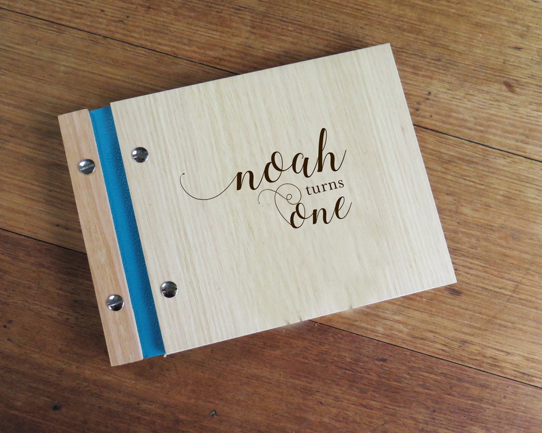 First Birthday Book, Photo Booth Album, Party Guest Book, 1st Birthday