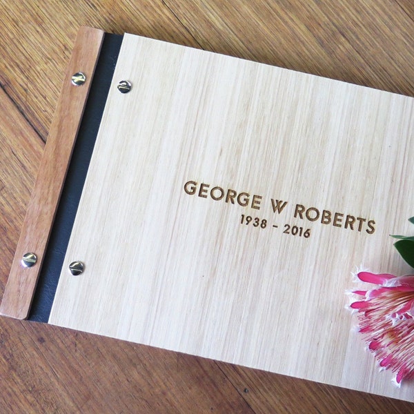 Celebration of Life Guest Book Etsy