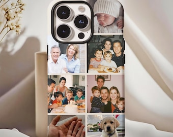 Custom Photo Phone Case, Personalized Slim Protective Cover with Your Pictures, Unique Gift for Baby, Family, Friends, or Special Memories