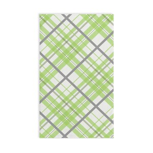 Essuie-mains vert Essuie-mains élégant à carreaux, torchon de cuisine doux, décoration verte, style campagnard, parfait pour cadeaux, indispensables pour la maison, vacances