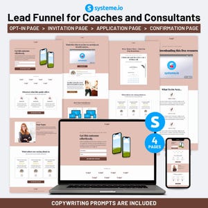 Systeme.io Lead Funnel Template: Coaches & Consultants Opt-in