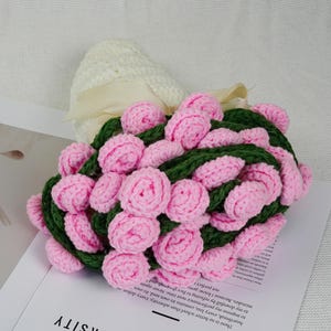 Crochet Flower Bouquet Blanket, Rose Bouquet Blanket, Baby Shower, Sofa Blanket Throw, Mother&#39;s Day Gift For Grandma, Birthday/Wedding Gift