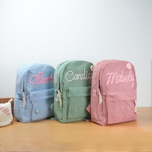 Sac à dos personnalisé pour enfant, Sac à dos pour tout-petit avec nom personnalisé, Cartable pour tout-petit, Sac à dos pour enfants d'âge préscolaire, Sac à dos pour enfants, Sac de voyage pour enfants, Cadeaux