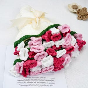 Rose Bouquet Blanket Crochet, Handmade Crocheted Bouquet Blanket Blanket, Sofa Blanket Throw, Knitted Bouquet, Birthday/Wedding Gift