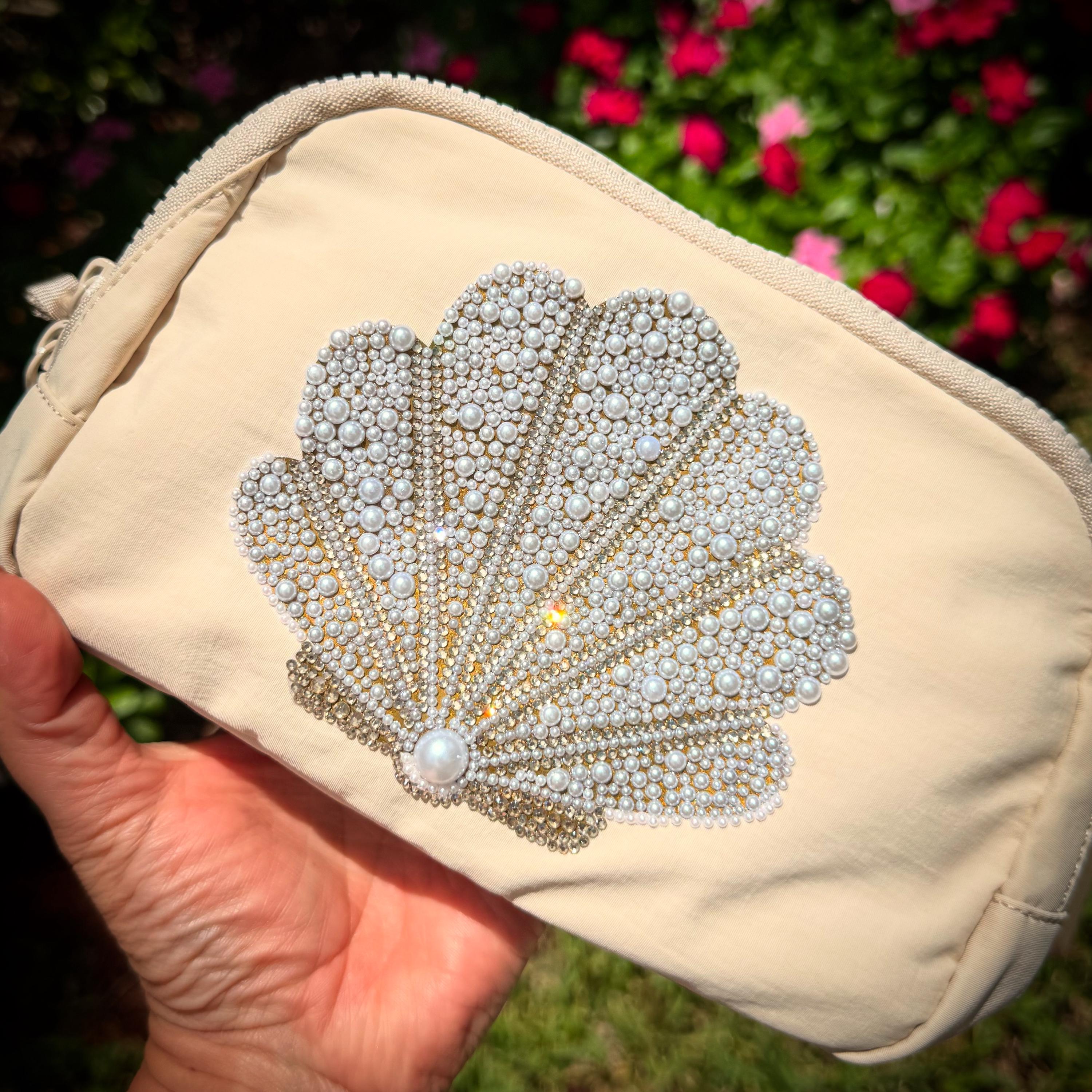 Gold Pearl Shell Purse – Ocean Inspired Bag for Weddings, Beach