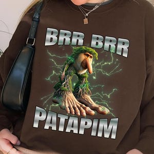 Brr Brr Patapim Meme PNG | Viral Italian Brainrot Digital Art | Funny Clipart for Shirts, Mugs, Stickers & Sublimation