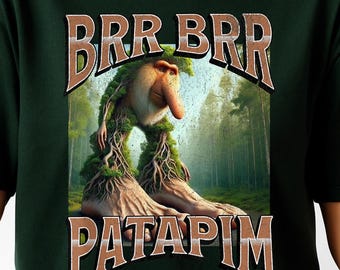 Brr Brr Patapim Meme PNG | Virale Italiaanse Brainrot Digitale Kunst | Grappige clipart voor shirts, mokken, stickers en sublimatie