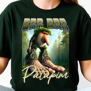 Brr Brr Patapim Meme PNG | Viral Italian Brainrot Digital Art | Funny Clipart for Shirts, Mugs, Stickers & Sublimation