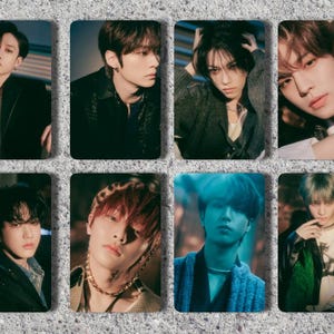 Stray Kids Fotokarten - Rockstar Concept - hochwertig - handmade