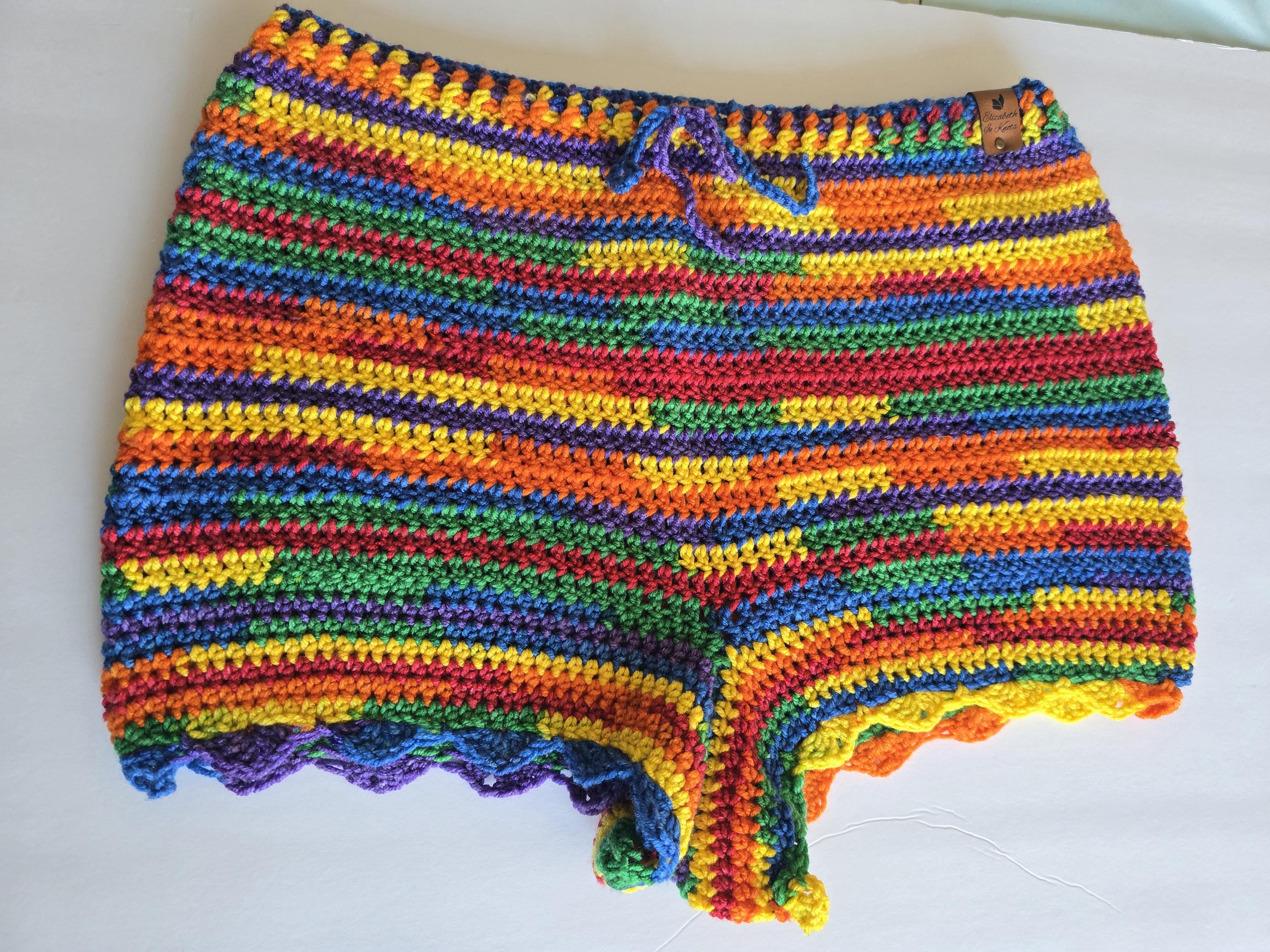 Crochet Booty Shorts | Unisex Handmade | Check measurements in description