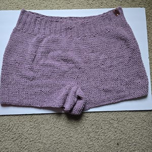 Crochet Booty Shorts | Women&#39;s  Size 2x |Handmade | Check measurements in description