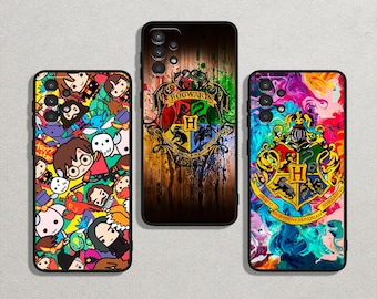 Wizard School Magic Boy Art Slim Flexible Soft Cover Case For iPhone 16/14/13 Pro Max & For Samsung Galaxy S25/S22+/S21 Note FE Ultra Plus