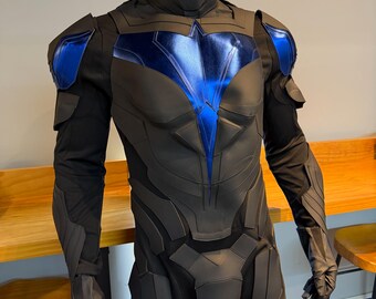 Nightwing Costume Cosplay Suit Titans Dick Grayson Game Gotham Knights Bodysuit
