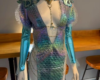 Baldur's Gate Wavemother's Robe Costume Cosplay Suit Baldur's Gate 3 Cosplay Outfit
