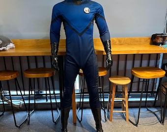 Human Torch Costume Cosplay Suit Johnny Storm 2005 Verison Cosplay Outfit