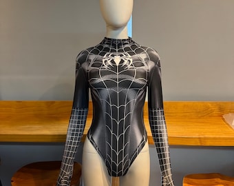 Combinaison de cosplay MJ Spider pour femme, inspirée de Spider-Man 3.