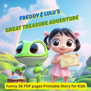 Kids&#39; Picture Book: Freddy & Lulu&#39;s Treasure Adventure (PDF)