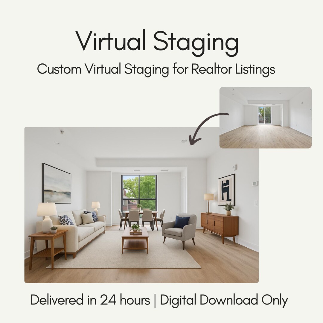 Custom Virtual Staging, Real Estate Staging, Luxury Interior Design ...