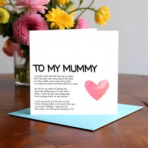 Carte d'anniversaire pour maman de tout-petit | Imprimable Doux | Téléchargement numérique | Carte d'anniversaire de bébé ou enfant | Carte à téléchargement immédiat