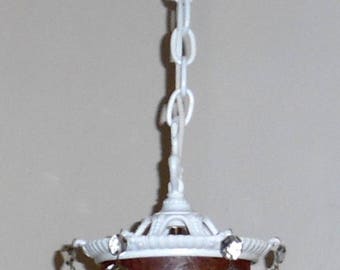 shabby chic lighting etsy