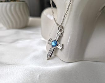 グレイ・フルバスター フェアリーテイル クロスネックレス | 氷の