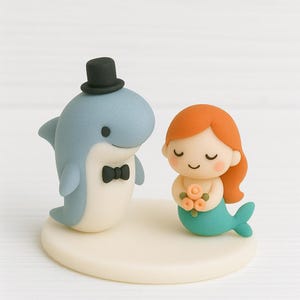 Wedding sugar Cake topper
