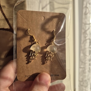 Colourful Jellyfish Earrings: Ocean Beach Lovers