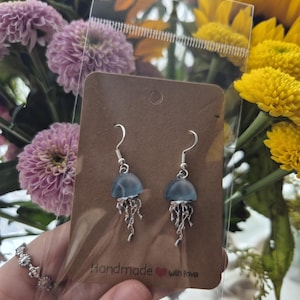 Colourful Jellyfish Earrings