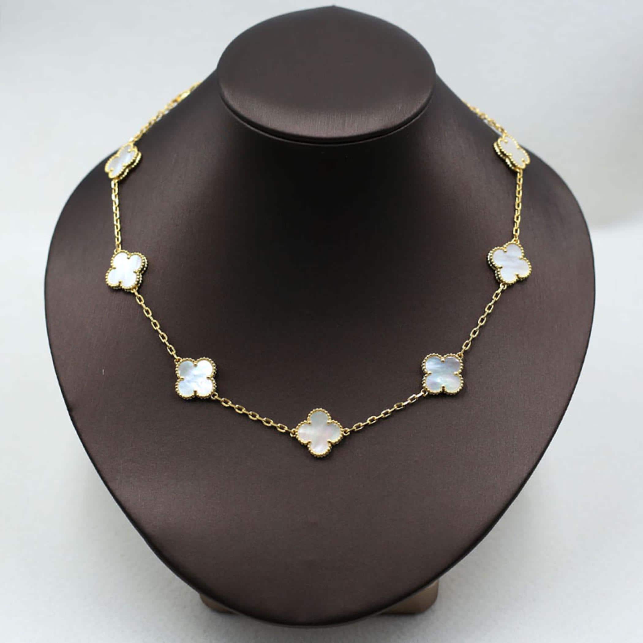 Alhambra Bracelet Vca Necklace Australia ITEM 22 Van Cleef Arpels