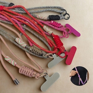 Phone Crossbody Strap Mobile Lanyard, Adjustable Shoulder Anti Loss Rope Wrists Strap, Gift for her