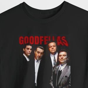 GoodFellas (1990) Movie T-Shirt, Ray Liotta Shirt, Goodfellas Shirt, Robert De Niro, Joe Pesci, Scorsese, Gangster Movie 90&#39;s Film Shirt