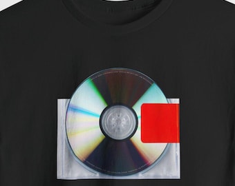 Camiseta Kanye West Yeezus, Camiseta do álbum Yeezus do Kanye West, Camiseta do álbum do Kanye West, Crianças Veem Fantasmas, Donda, Abutres, Formatura do Kanye West