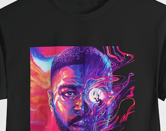 Kid Cudi T-Shirt, Man on the Moon Shirt, American Rapper Kid Cudi Shirt, Insano, Indicud, The Scotts, Rapper Shirt, Vintage Kid Cudi Shirt