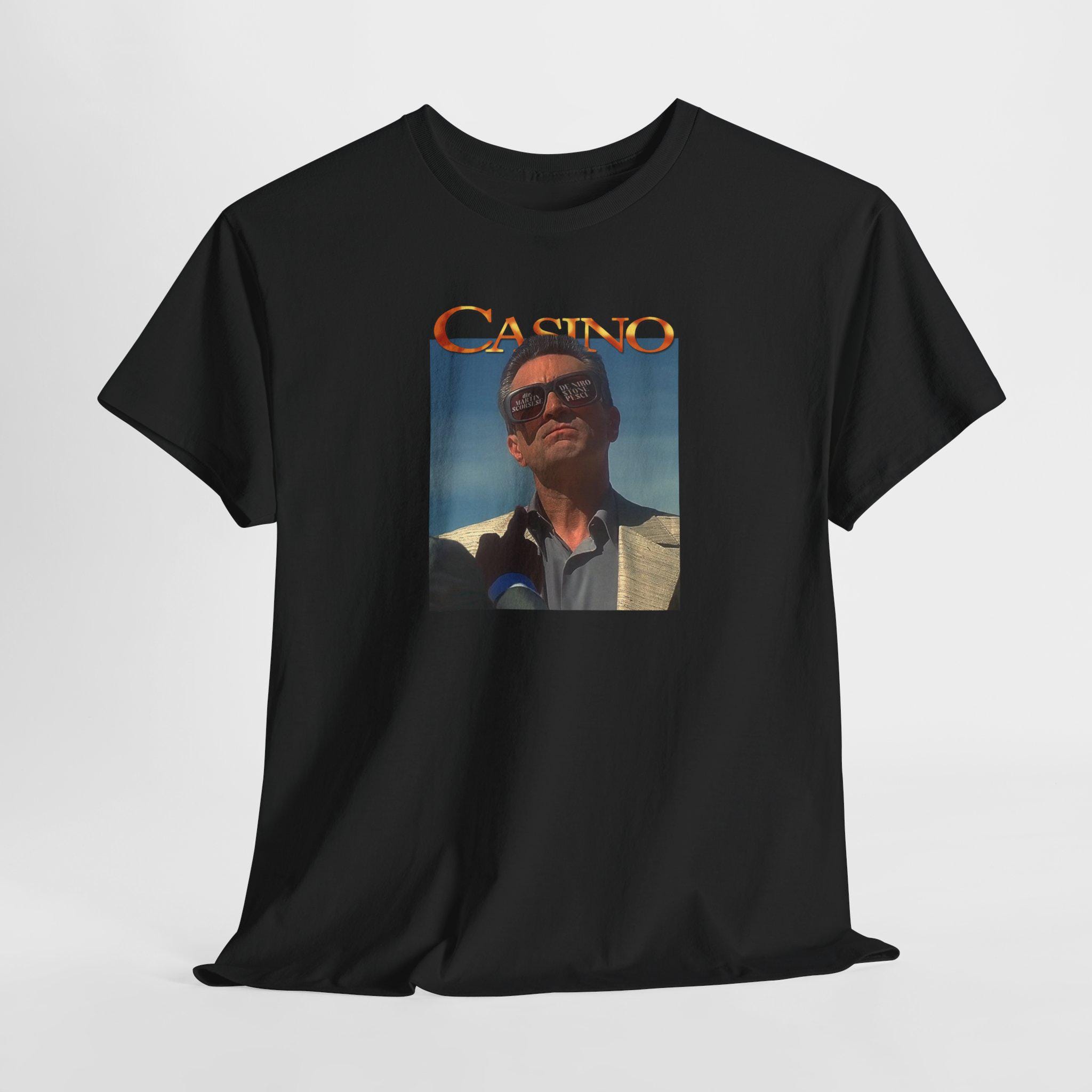 1995年映画『カジノ』Tシャツ、ロバート・デ・ニーロ、ジョー・ペシ 