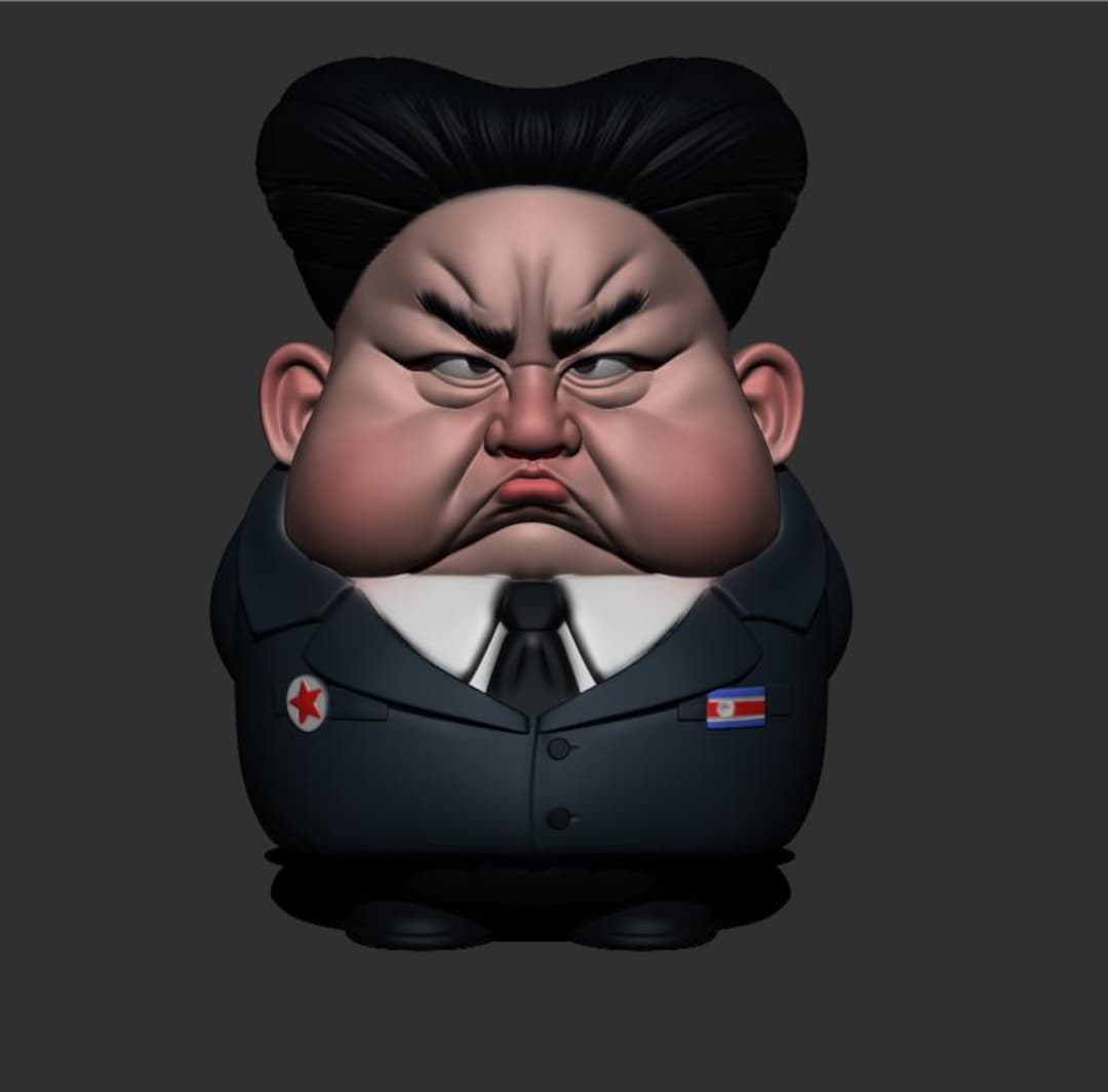 Kin Jong Un 3d Print - Etsy