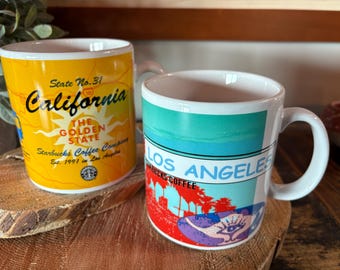 Starbucks Coffee Mug, Collage Series, California, Los Angeles