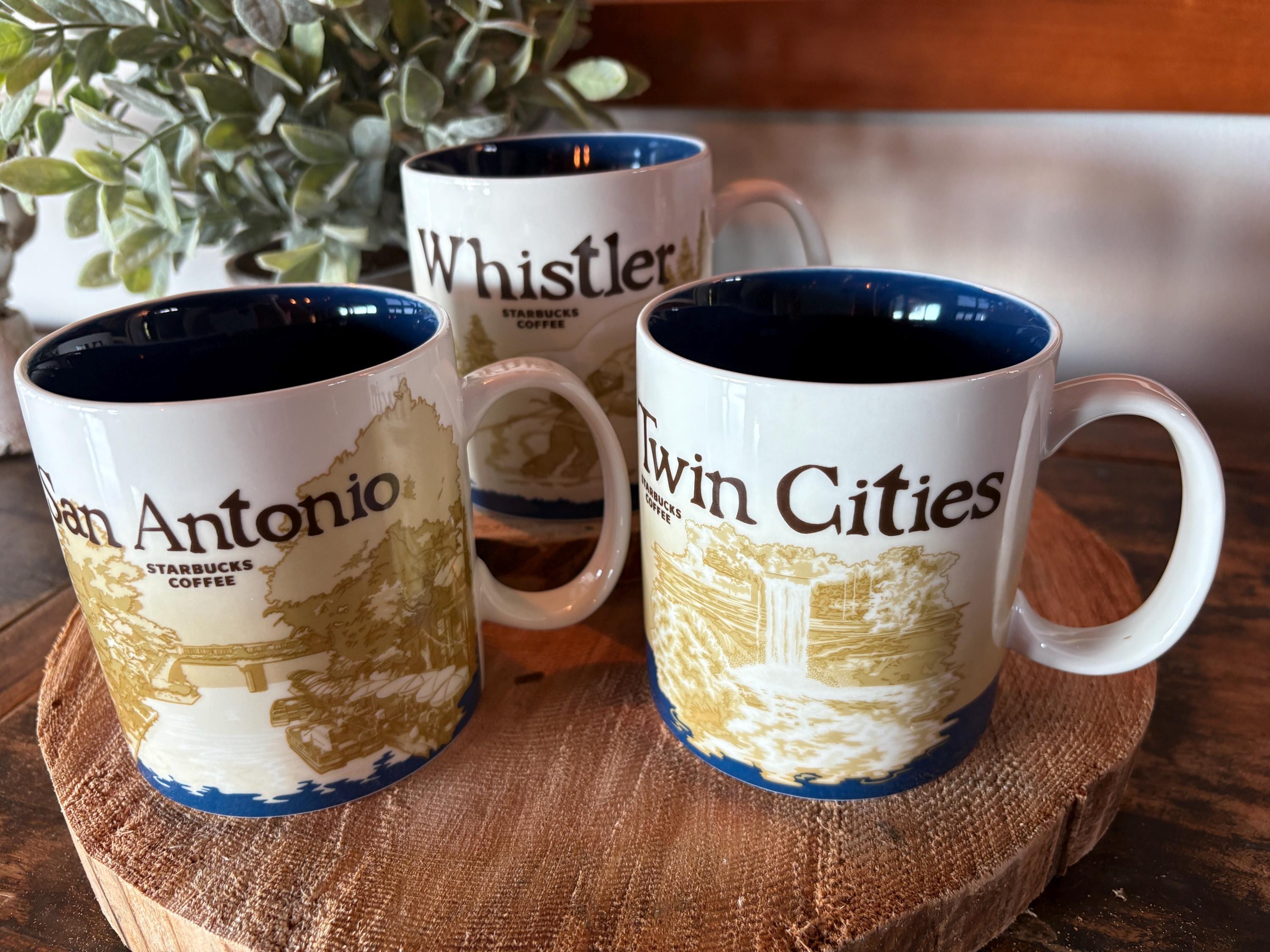 スターバックス シティマグ 旧デザイン WHISTLER Starbucks Coffee Mug – Whistler Canada City Mug 16 Oz – 2009
